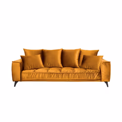 Maison Aubertin FR2703622 canapé lit sofa 3 siège(s) Jaune