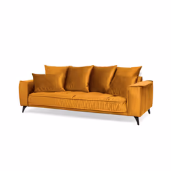 Maison Aubertin FR2703622 canapé lit sofa 3 siège(s) Jaune