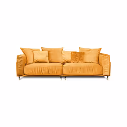 Maison Aubertin FR2583439 canapé lit sofa 4 siège(s) Jaune