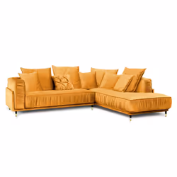 Maison Aubertin FR2563410 canapé lit sofa 3 siège(s) Jaune
