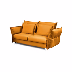 Maison Aubertin FR2463178 canapé lit sofa 4 siège(s) Jaune