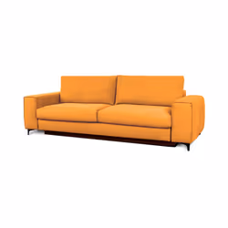 Maison Aubertin FR2403075 canapé lit sofa 3 siège(s) Jaune