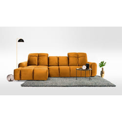 Maison Aubertin FR2543363 canapé lit sofa 4 siège(s) Jaune