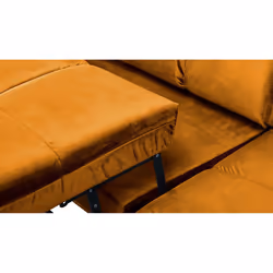 Maison Aubertin FR2523306 canapé lit sofa 4 siège(s) Jaune - Vue supplémentaire 5
