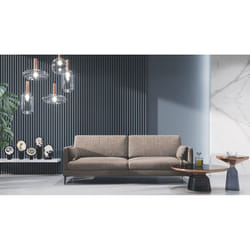 Maison Aubertin FR78816 canapé lit sofa 2 siège(s) Taupe