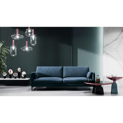 Maison Aubertin FR79882 canapé lit sofa 3 siège(s) Bleu