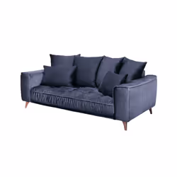 Maison Aubertin FR822488 canapé lit sofa 2 siège(s) Bleu
