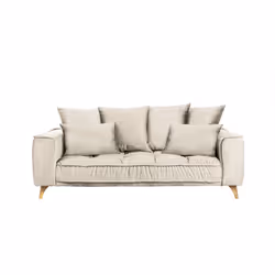 Maison Aubertin FR82928 canapé lit sofa 2 siège(s) Beige