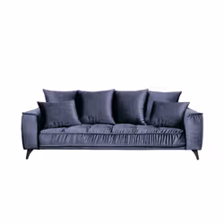 Maison Aubertin FR80895 canapé lit sofa 3 siège(s) Bleu