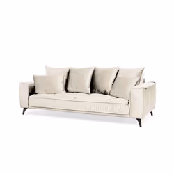 Maison Aubertin FR80889 canapé lit sofa 3 siège(s) Beige