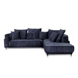 Maison Aubertin FR881004 canapé lit sofa 3 siège(s) Bleu