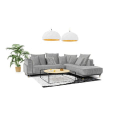Maison Aubertin FR88999 canapé lit sofa 3 siège(s) Gris