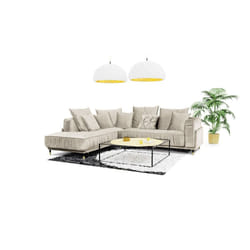 Maison Aubertin FR88993 canapé lit sofa 3 siège(s) Beige