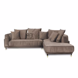 Maison Aubertin FR881003 canapé lit sofa 3 siège(s) Taupe