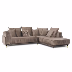 Maison Aubertin FR881003 canapé lit sofa 3 siège(s) Taupe