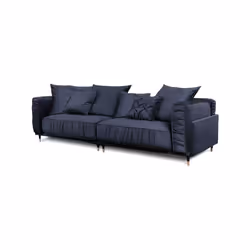 Maison Aubertin FR87985 canapé lit sofa 4 siège(s) Bleu