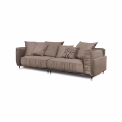 Maison Aubertin FR87984 canapé lit sofa 4 siège(s) Taupe