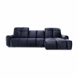 Maison Aubertin FR892503 canapé lit sofa 4 siège(s) Bleu