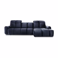 Maison Aubertin FR901056 canapé lit sofa 4 siège(s) Bleu