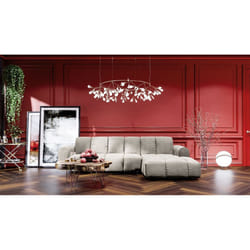Maison Aubertin FR901070 canapé lit sofa 4 siège(s) Beige