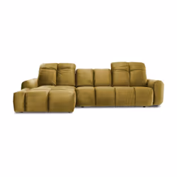 Maison Aubertin FR892493 canapé lit sofa 4 siège(s) Jaune
