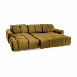 Maison Aubertin FR901049 canapé lit sofa 4 siège(s) Jaune