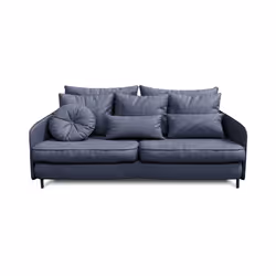 Maison Aubertin FR991180 canapé lit sofa 3 siège(s) Bleu