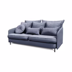 Maison Aubertin FR991180 canapé lit sofa 3 siège(s) Bleu