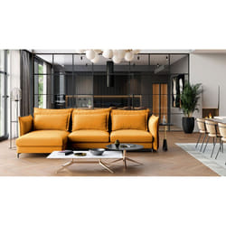 Maison Aubertin FR2503253 canapé lit sofa 3 siège(s) Jaune