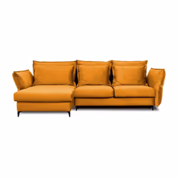 Maison Aubertin FR2503253 canapé lit sofa 3 siège(s) Jaune