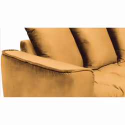 Maison Aubertin FR83906 canapé lit sofa 4 siège(s) Jaune - Vue supplémentaire 5