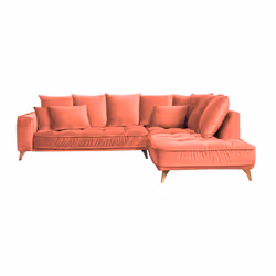 Maison Aubertin FR2643539 canapé lit sofa 4 siège(s) Rose
