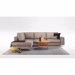 Maison Aubertin FR1011197, Taupe, Noir, 3020 mm, 2230 mm, 910 mm, 58 cm