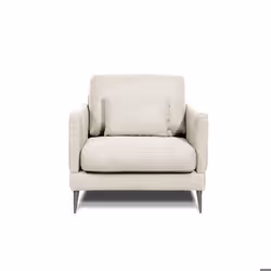 Fauteuil Splendido Tissu Beige - 1 Place