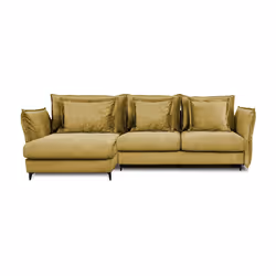 Maison Aubertin FR912519 canapé lit sofa 3 siège(s) Jaune