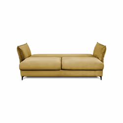Maison Aubertin FR921098 canapé lit sofa 3 siège(s) Jaune