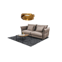 Maison Aubertin FR931114 canapé lit sofa 4 siège(s) Taupe