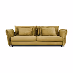 Maison Aubertin FR931111 canapé lit sofa 4 siège(s) Jaune