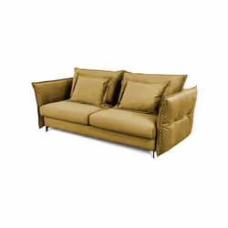 Maison Aubertin FR931111 canapé lit sofa 4 siège(s) Jaune
