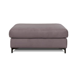 Pouf Fiesole Velours Gris foncé