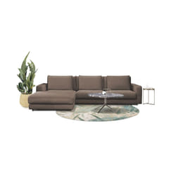 Maison Aubertin FR1041250 canapé lit sofa 5 siège(s) Taupe