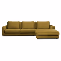 Maison Aubertin FR1041244 canapé lit sofa 5 siège(s) Jaune
