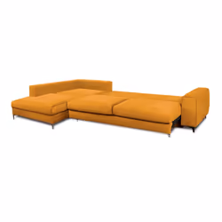Maison Aubertin FR2423124 canapé lit sofa 4 siège(s) Jaune - Vue supplémentaire 5