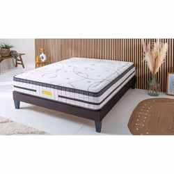 Maison Aubertin FR18153, Matelas en mousse à mémoire de forme, Polyester, Europe, 260 mm, 800 mm, 2000 mm