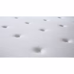 Maison Aubertin - Ensemble Matelas Emeraude Mousse Accueil Mémoire de Forme et sommier tissu gris - 160 x 200 cm - Vue supplémentaire 6