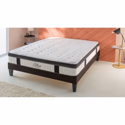 Maison Aubertin FR32239, Matelas en mousse à mémoire de forme, Polyester, Europe, 270 mm, 1400 mm, 1900 mm