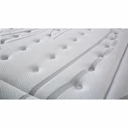 Ensemble Matelas Altesse Mousse Accueil Mémoire - 26 cm et Kit Bois Blanc - 140 x 190 cm - Vue supplémentaire 5