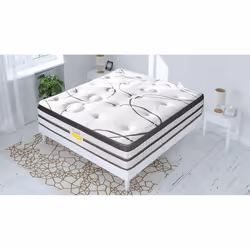 Maison Aubertin FR552474, Rectangulaire, Bois, Blanc, 1800 mm, 2000 mm, 1800 x 2000 mm