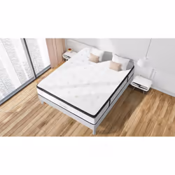 Maison Aubertin FR581813, Rectangulaire, Bois, Blanc, 1400 mm, 2000 mm, 1400 x 2000 mm