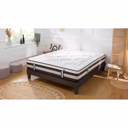 Maison Aubertin FR1131543, Matelas en mousse à mémoire de forme, Polyester, Europe, 280 mm, 1400 mm, 1900 mm